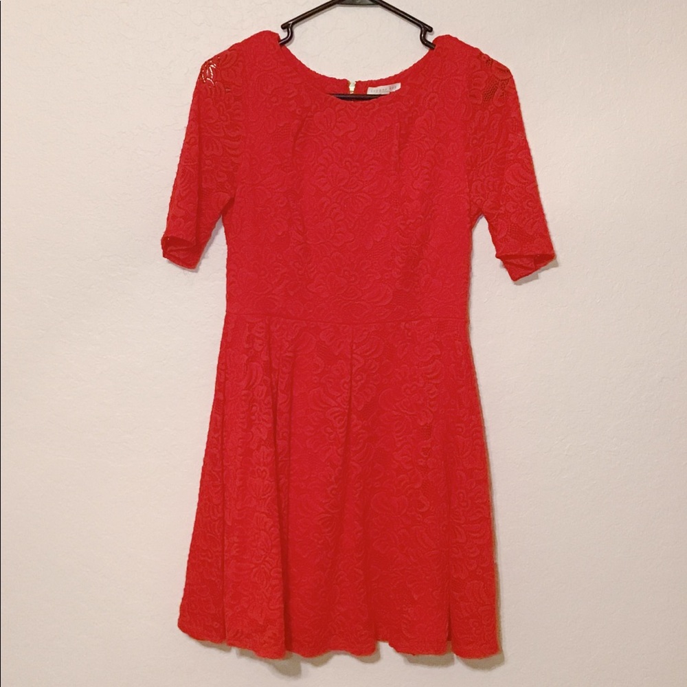 Red dress